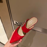 Louis Vuitton Nude Slingback Heels - Lifestyle Styling Shot