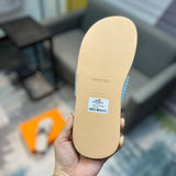 Hermes shoes Style 014 - logo and branding close-up