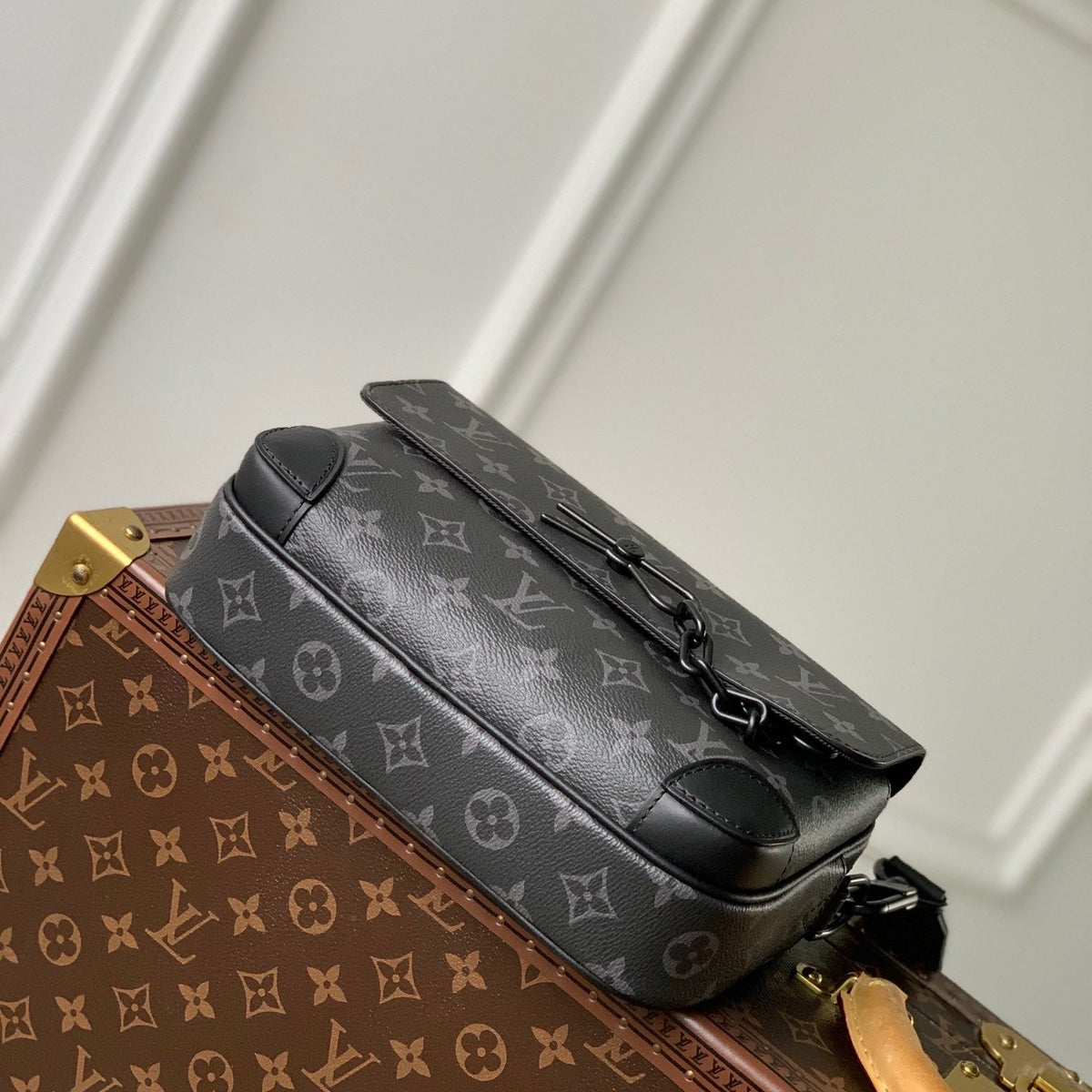 Louis Vuitton Bags- Louis Vuitton Lou Steamer Messenger Bag Premium Designer Shoulder Bag