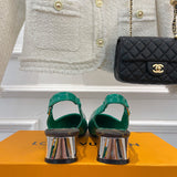 Louis Vuitton shoes Style 427 - back heel detail