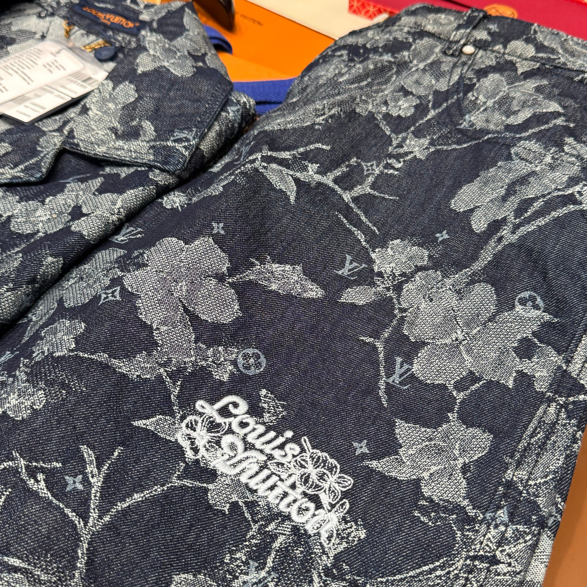 Louis Vuitton Tops- Louis Vuitton Lou Denim Shirt Elegant Everyday Designer Top