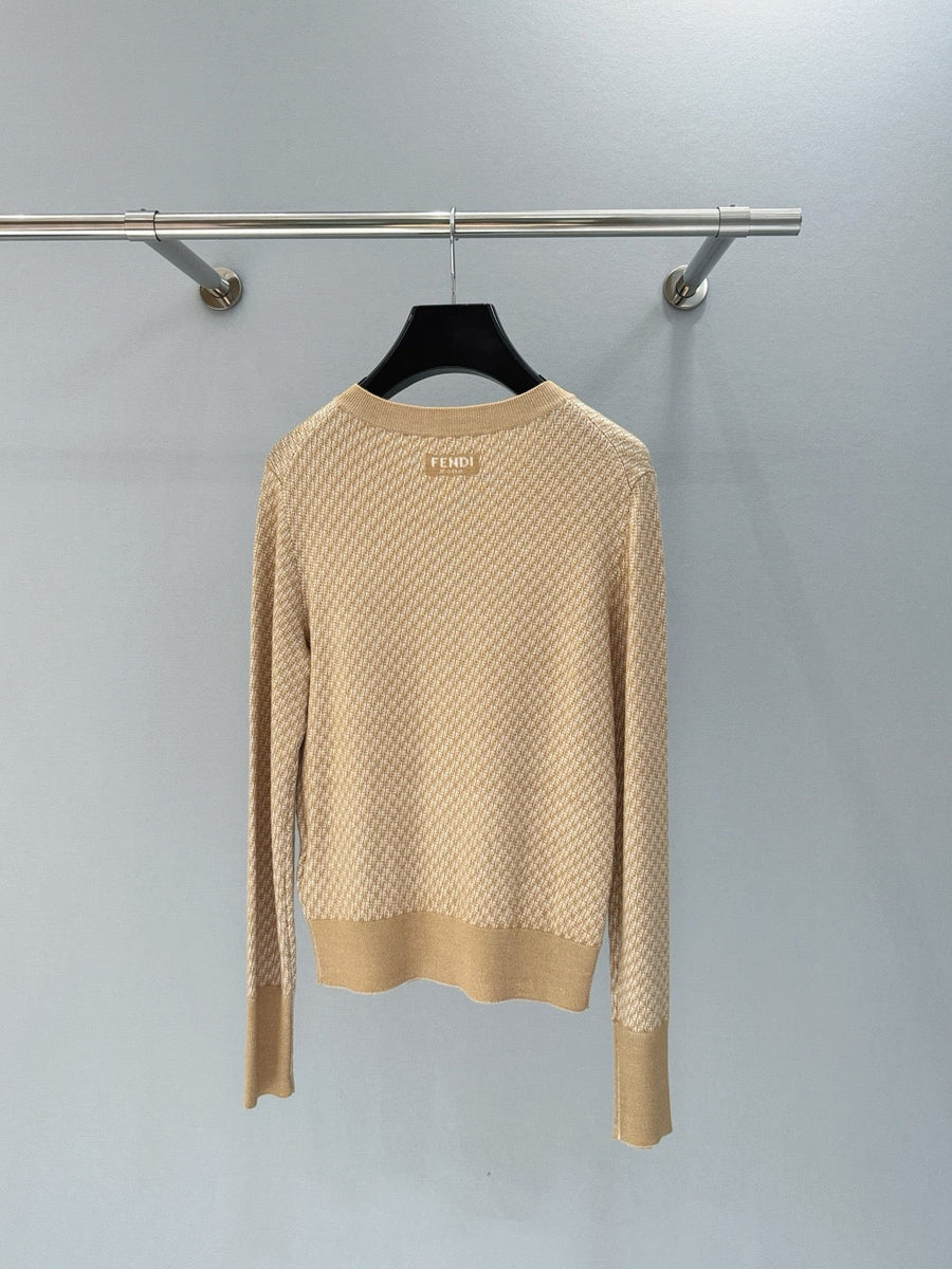 Sweaters- Fen Cardigan Premium Casual Designer Knitwear