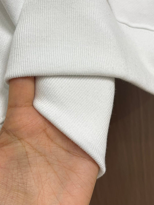 Close-up of Burberry designer clothing craftsmanship