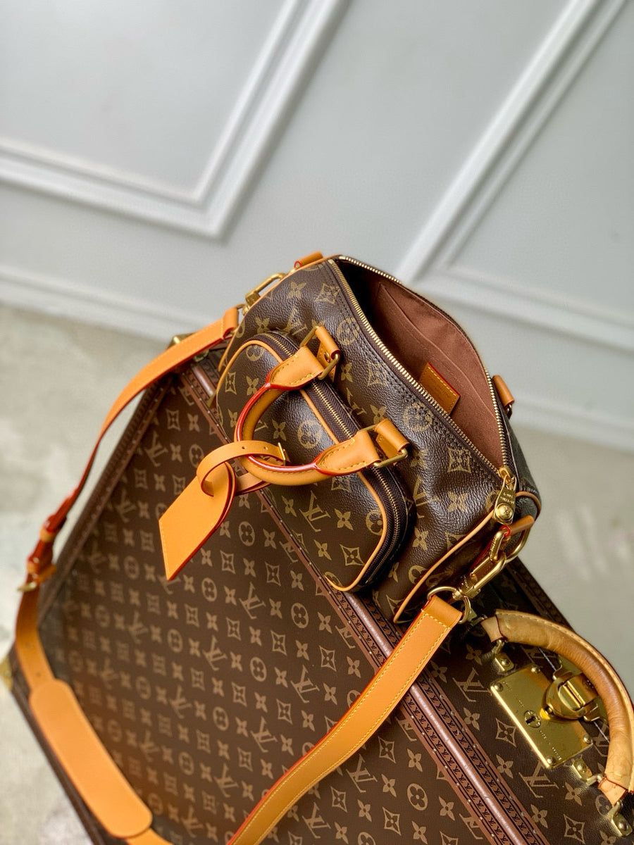 Louis Vuitton Bags- Louis Vuitton Lou Keepall 25 Cargo Bag Elegant Everyday Designer Handbag