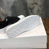 Alexander McQueen Nude Low-Top Sneakers - Side Profile View