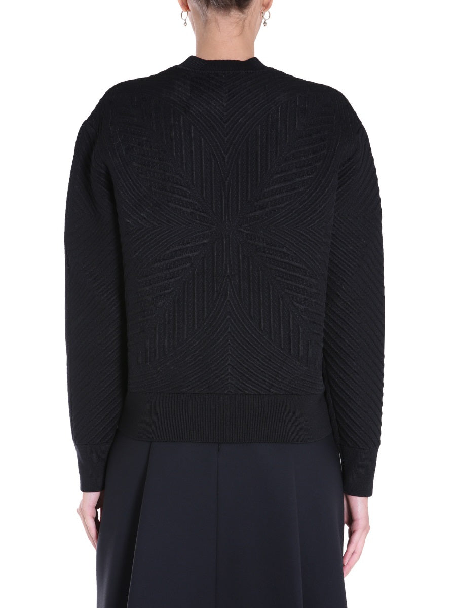 Alexander McQueen Sweaters? Alexander Mcqueen Women Crew Neck Sweater Luxury Designer Knit Sweater