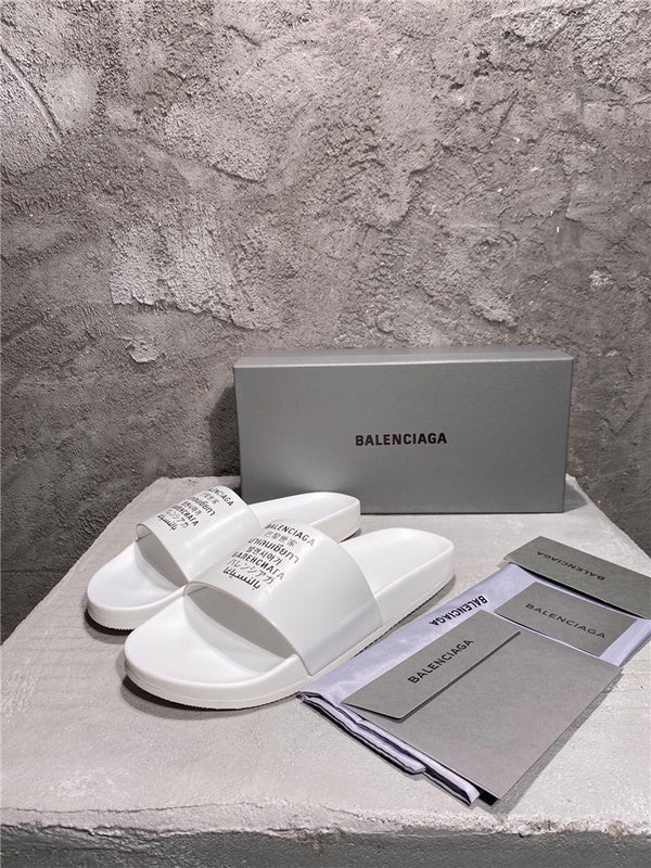 Balenciaga sandals Style 138 - front view, sleek modern silhouette