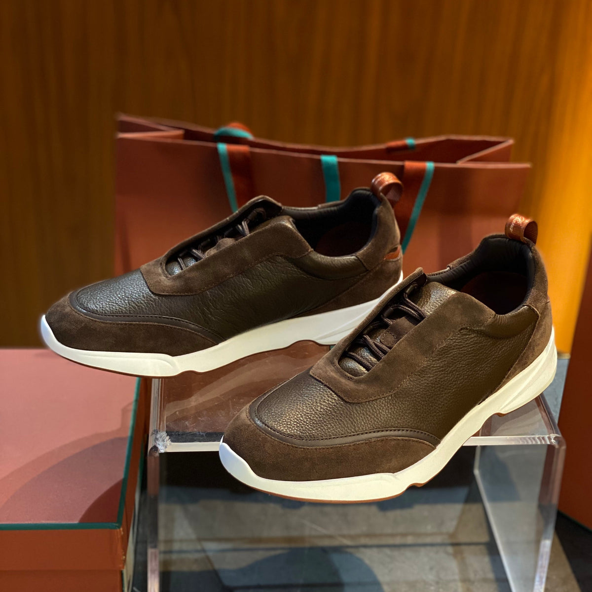Shoes- Loro P Modular Walk Sneakers Luxury Lifestyle Designer Footwear