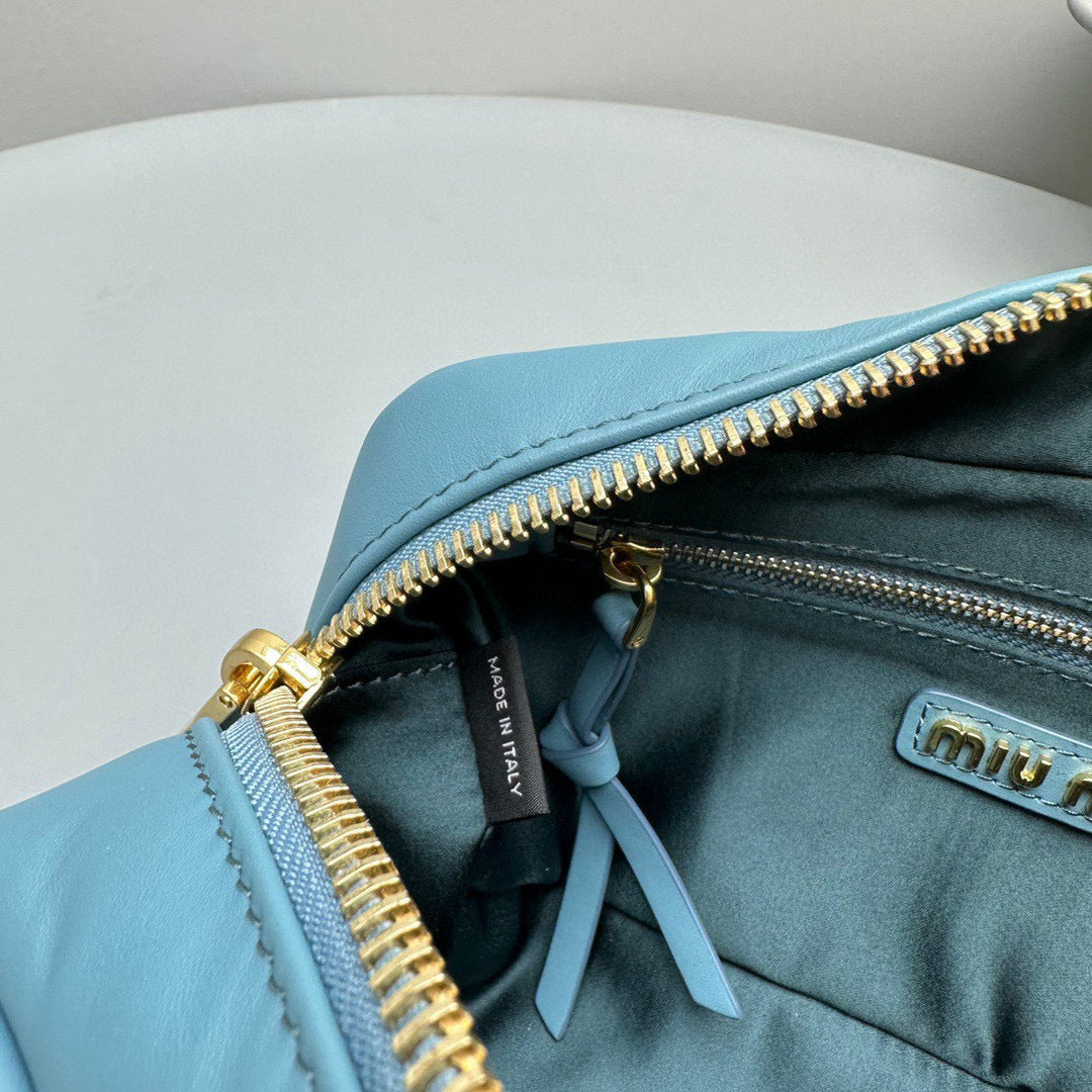 Bags- Miu M Arcadie Bag Luxury Designer Leather Handbag