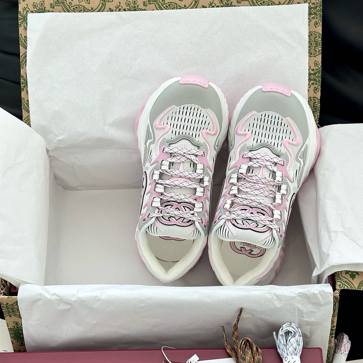 Gucci Shoes- Gucci Ripple Trainers Luxury Lifestyle Designer Footwear