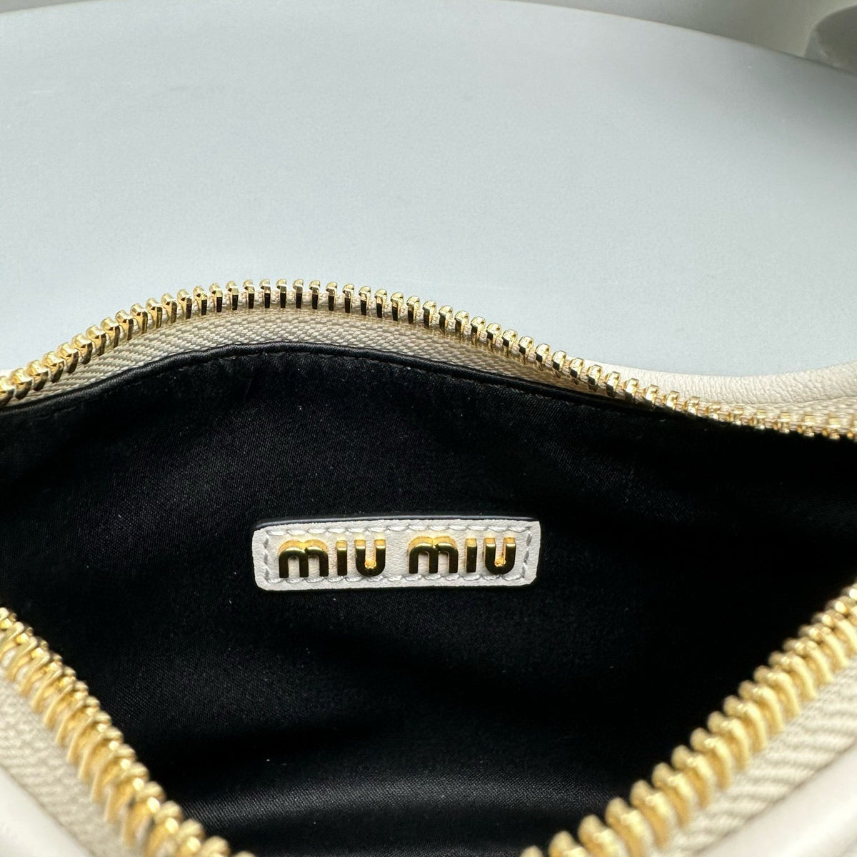 Bags- Miu M Leather Hobo Bag Luxury Designer Leather Handbag