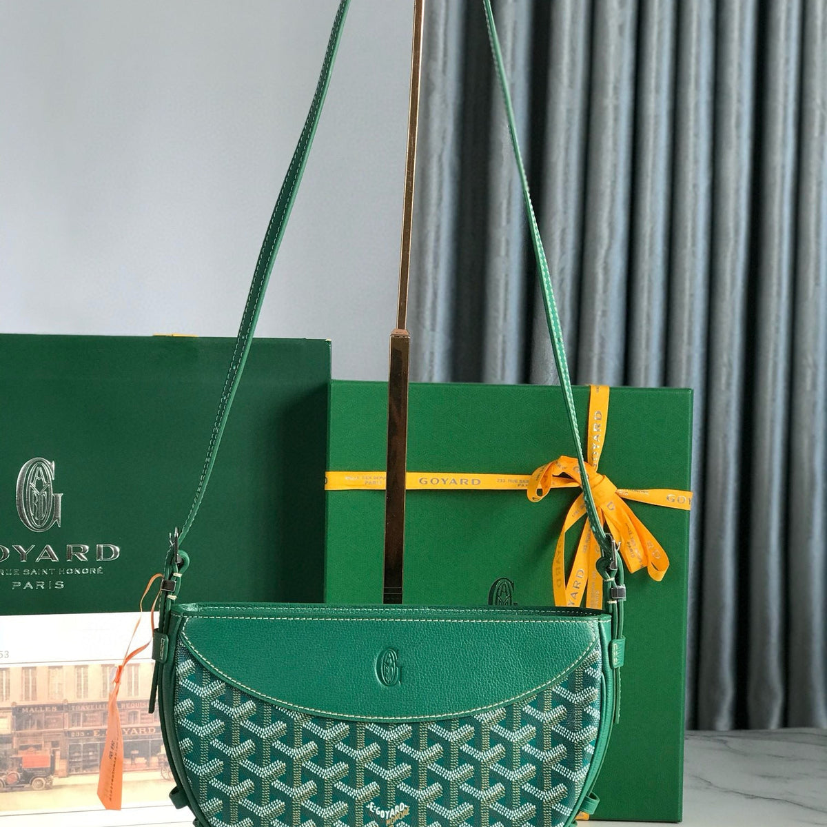 Bags- Goya Hirondelle Bag Luxury Designer Leather Handbag