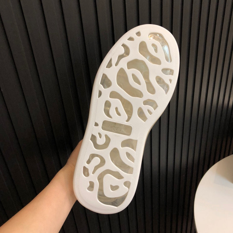 Alexander McQueen Nude Slip-On Sneakers - Sole Detail View