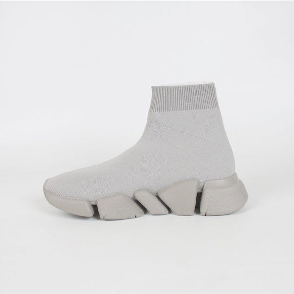 Balenciaga Red Chunky Platform Sneakers - Sole Detail View