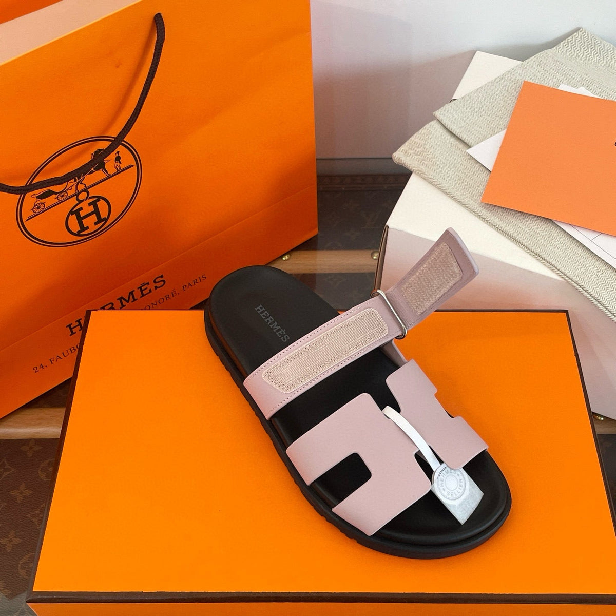 Shoes- Herm Chypre Sandals Luxury Lifestyle Designer Footwear