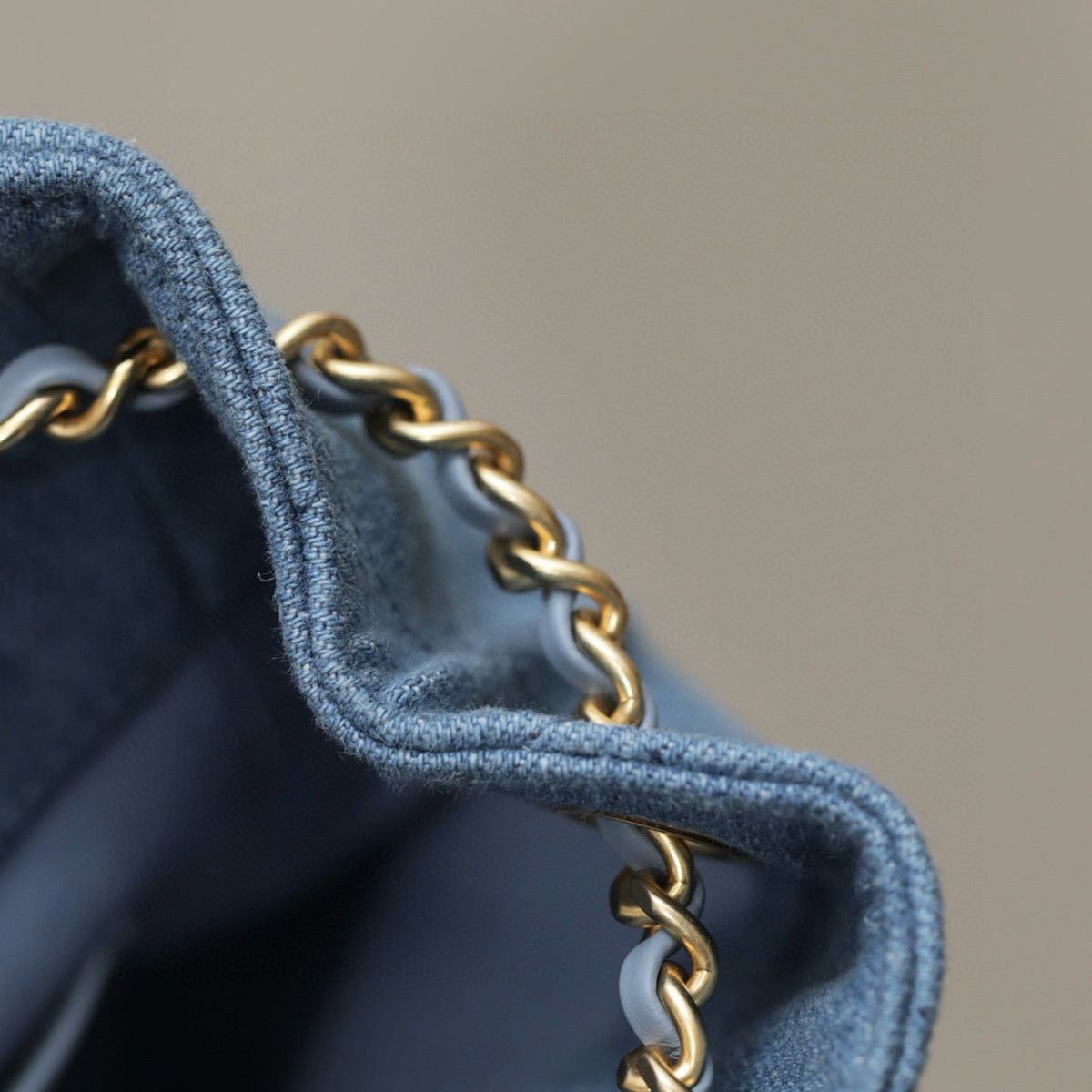 Chanel 25 Denim Backpack – luxury designer bag at Velouxe