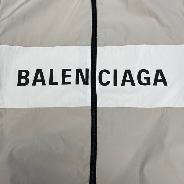 Close-up of Balenciaga designer clothing craftsmanship