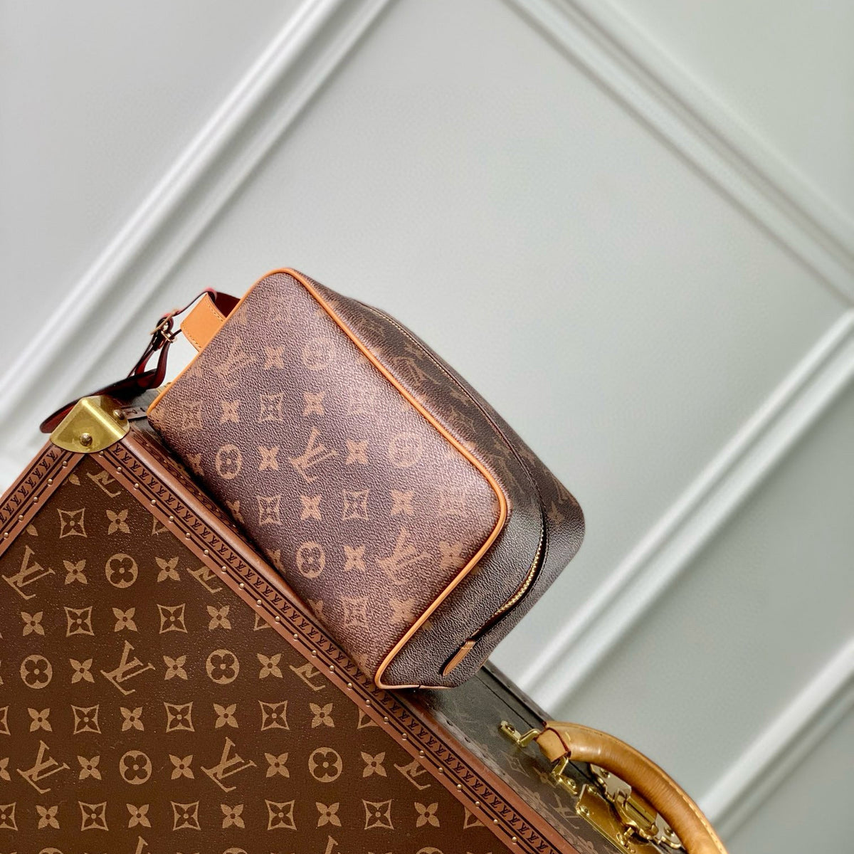 Louis Vuitton Accessories- Louis Vuitton Lou Locker Dopp Kit Premium Everyday Designer Accessory