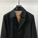 Close-up of Burberry designer clothing craftsmanship