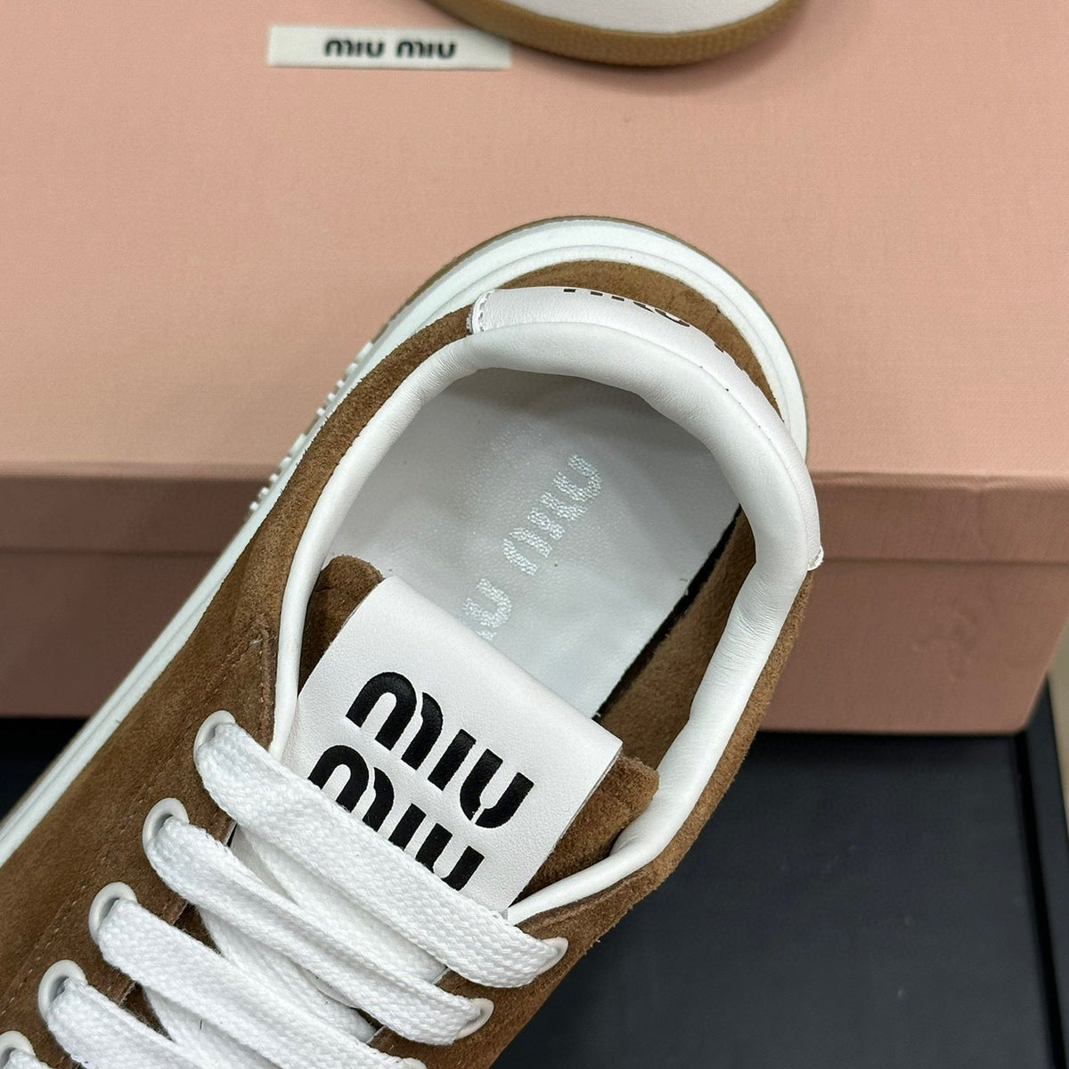 Shoes- Miu M Trainers Luxury Lifestyle Designer Footwear