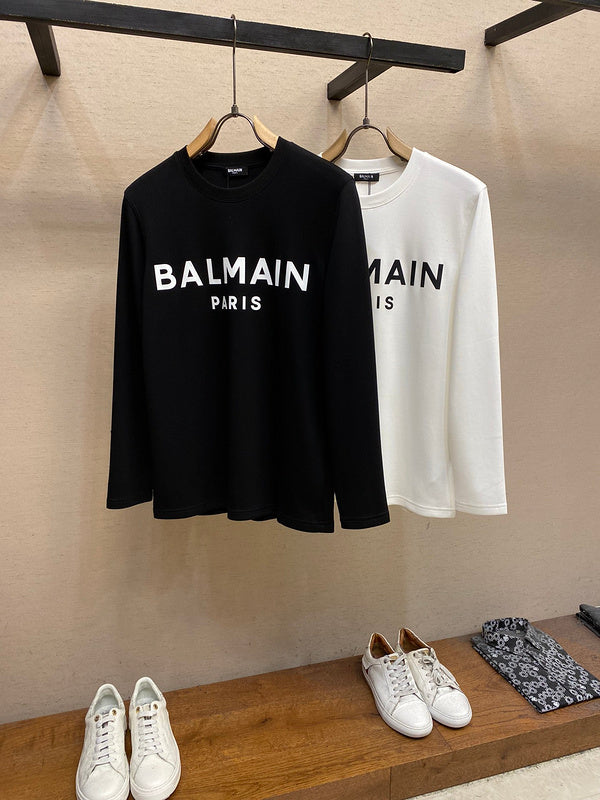 Back view of Balmain luxury piece style No.036