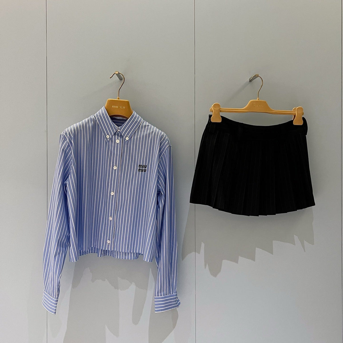 Tops- Miu M Shirt Elegant Everyday Designer Top