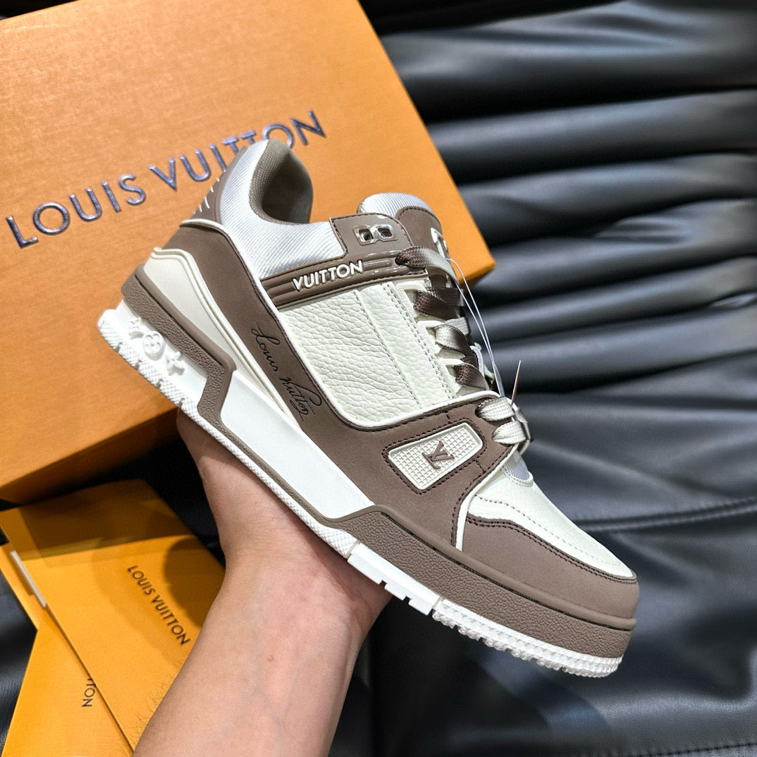 Louis Vuitton Shoes- Louis Vuitton Lou Trainers Premium Designer Casual Shoes