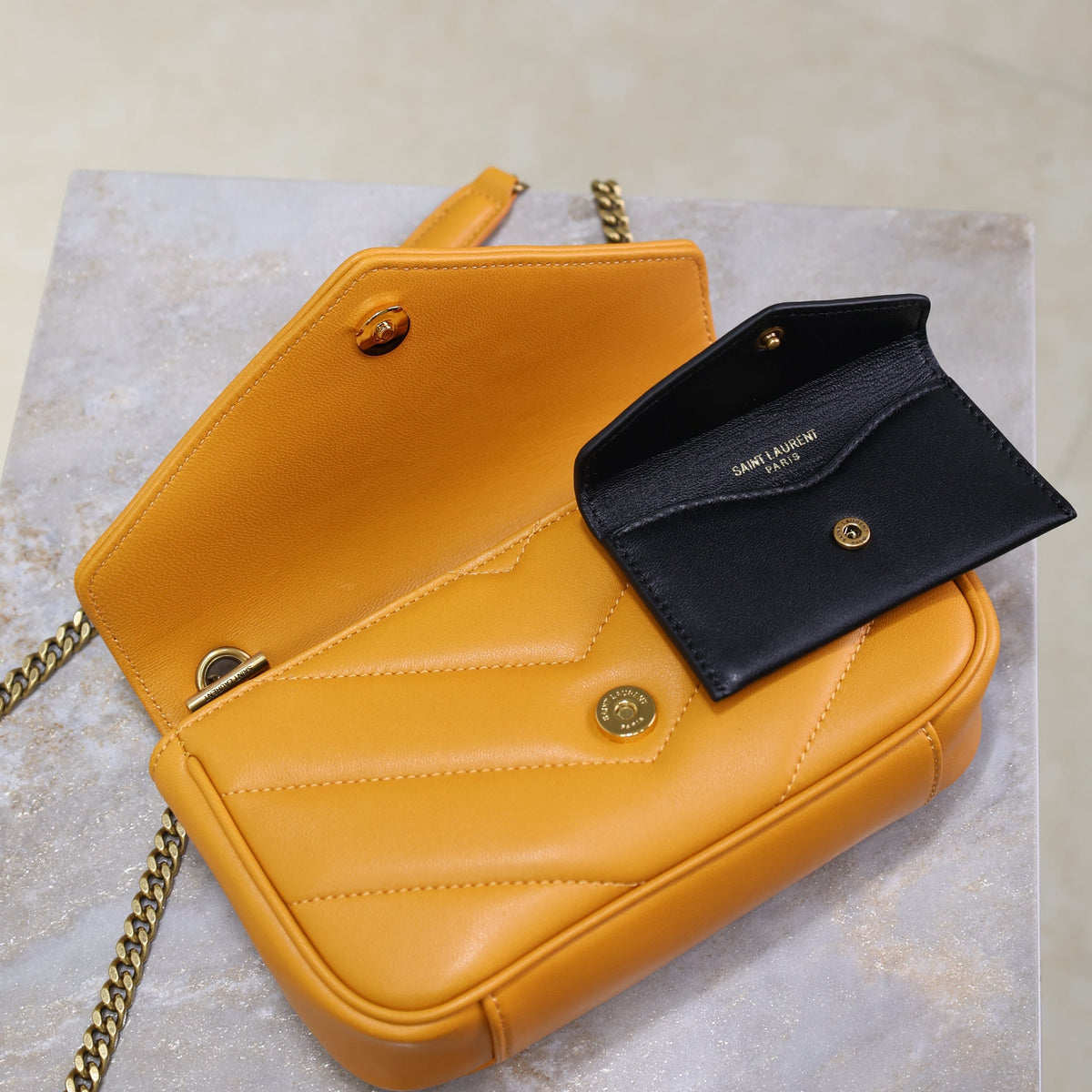 Saint Laurent Bags- Saint Laurent Loulou Mini Bag Elegant Everyday Designer Handbag