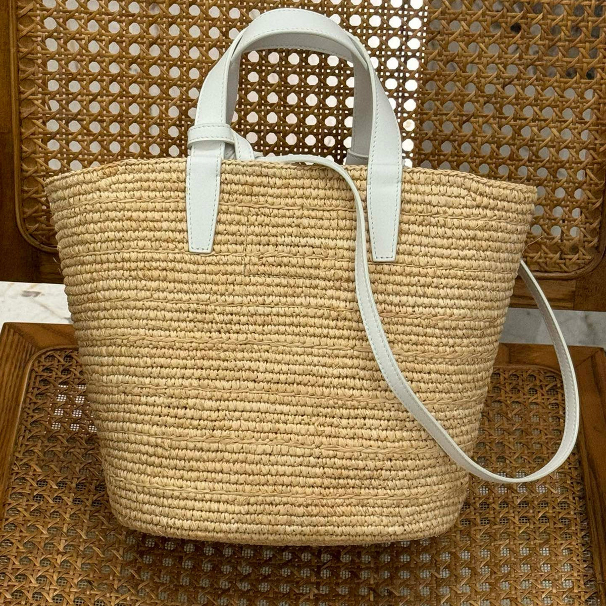 Bags- Cel Nano Supple Panier Bag Luxury Designer Leather Handbag