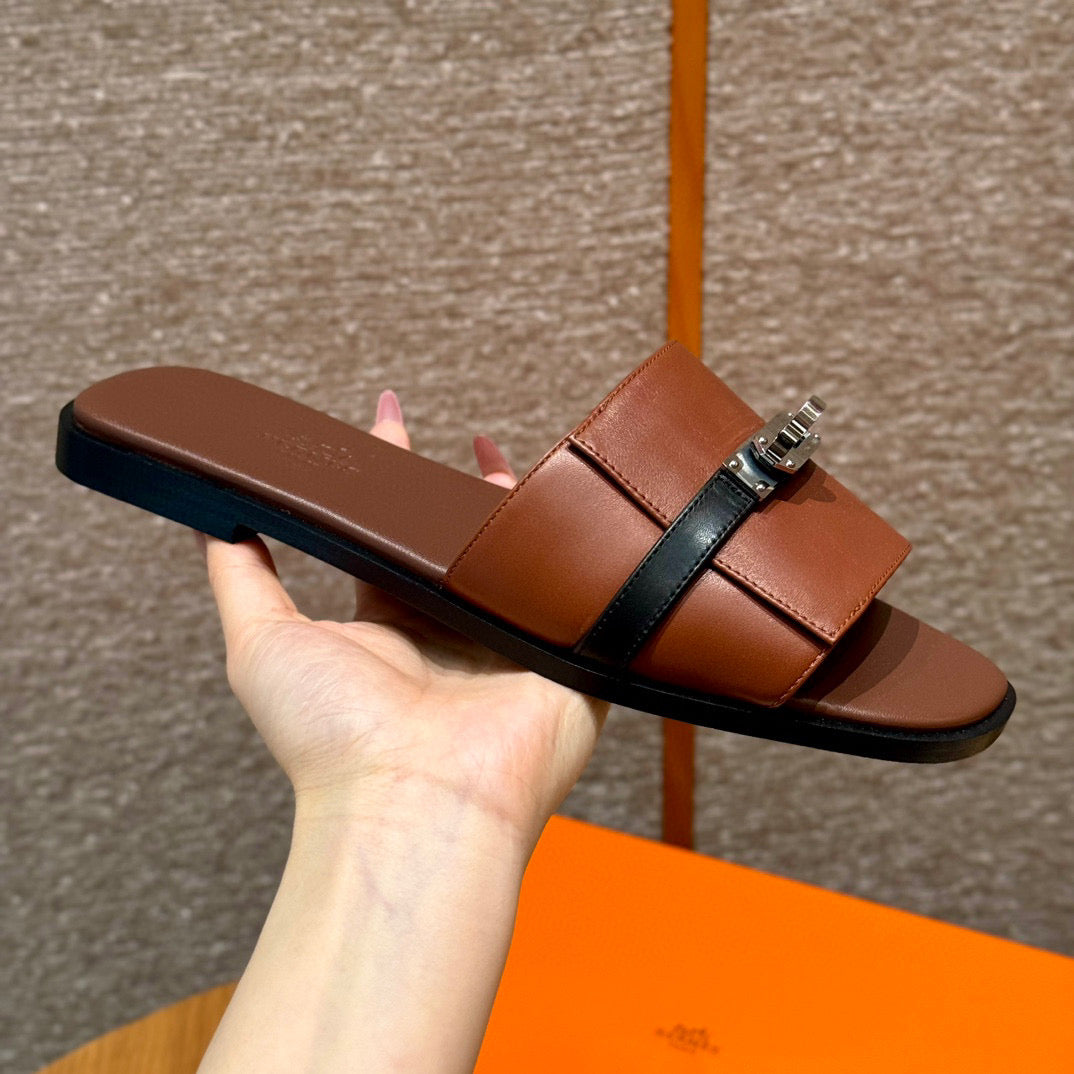 Shoes- Herm Giulia Sandals Premium Designer Casual Shoes
