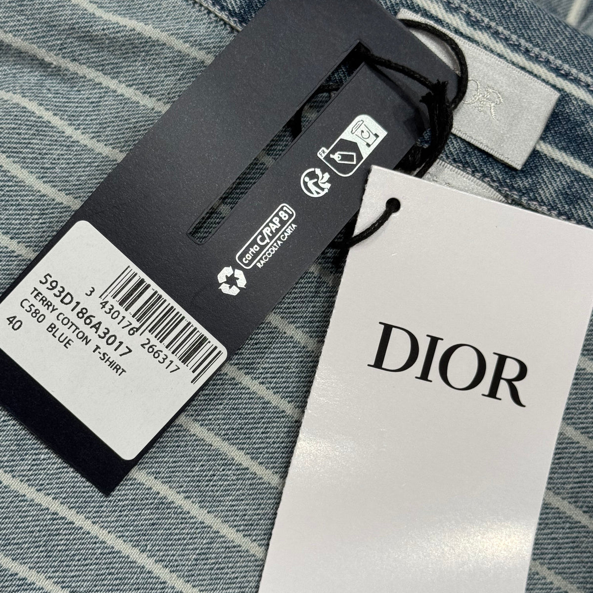 Dior Tops- Dior Denim Shirt Premium Designer Casual Top
