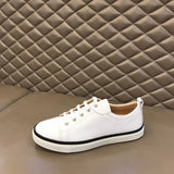Hermès Tan Chunky Platform Sneakers - Sole Detail View