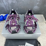 Balenciaga Camel High-Top Sneakers - Heel Detail View