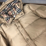Close-up of Burberry designer clothing craftsmanship