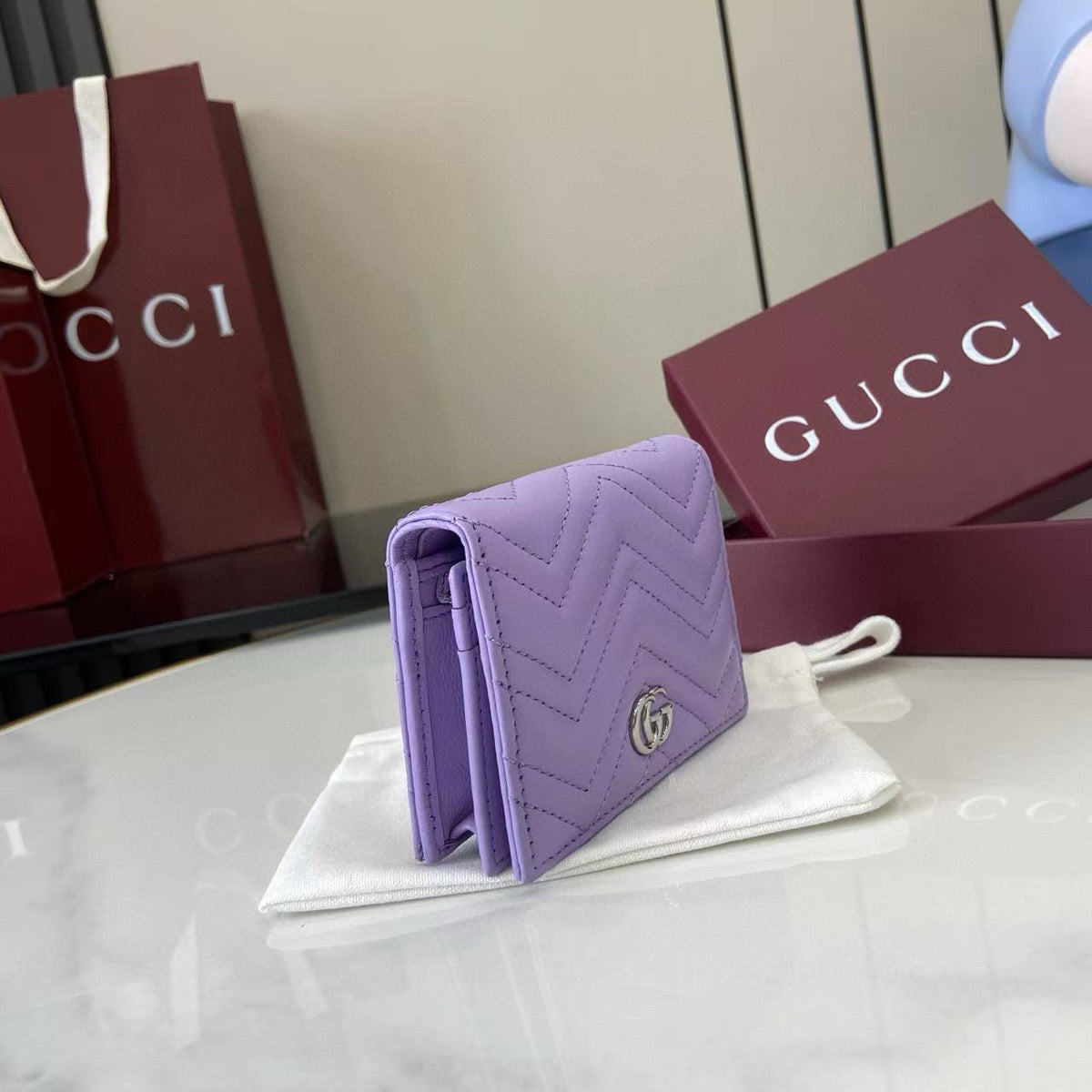 Gucci Wallets- Gucci Marmont Small Wallet Elegant Everyday Leather Wallet