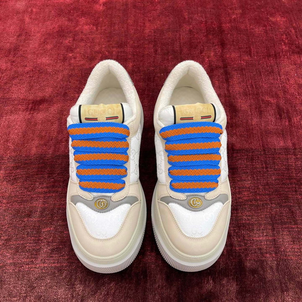 Gucci Shoes- Gucci Screener Leather Sneakers Comfortable Everyday Designer Shoes