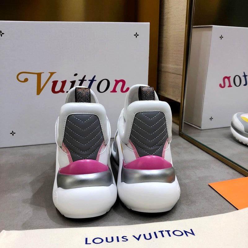 Louis Vuitton shoes Style 291 - close-up of premium leather craftsmanship