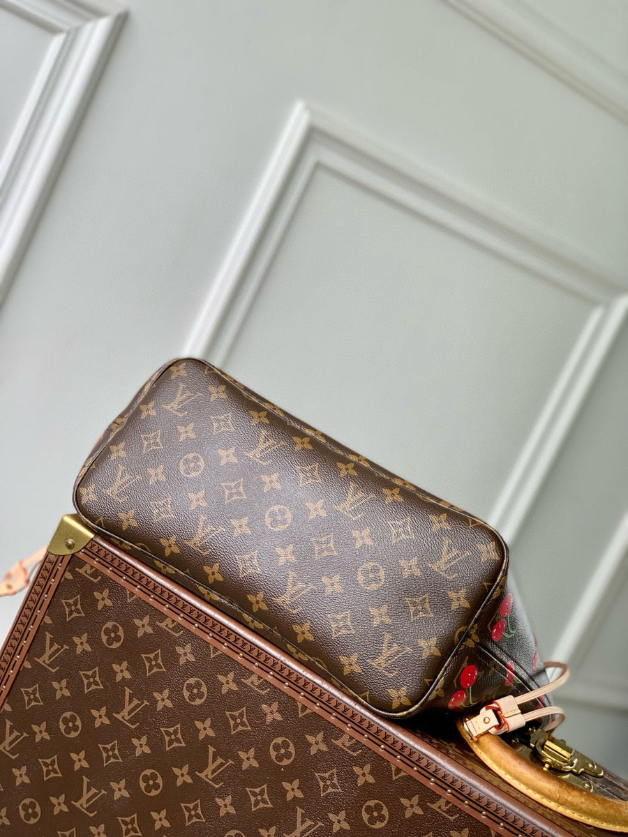 Louis Vuitton Bags- Louis Vuitton Lou x Murakami Neverfull Mm Bag Premium Designer Shoulder Bag