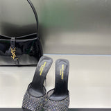 Three-quarter angle view of Saint Laurent luxury piece style No.063