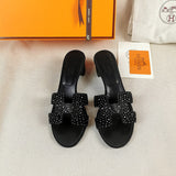 Hermes sandals Style 148 - angled studio shot