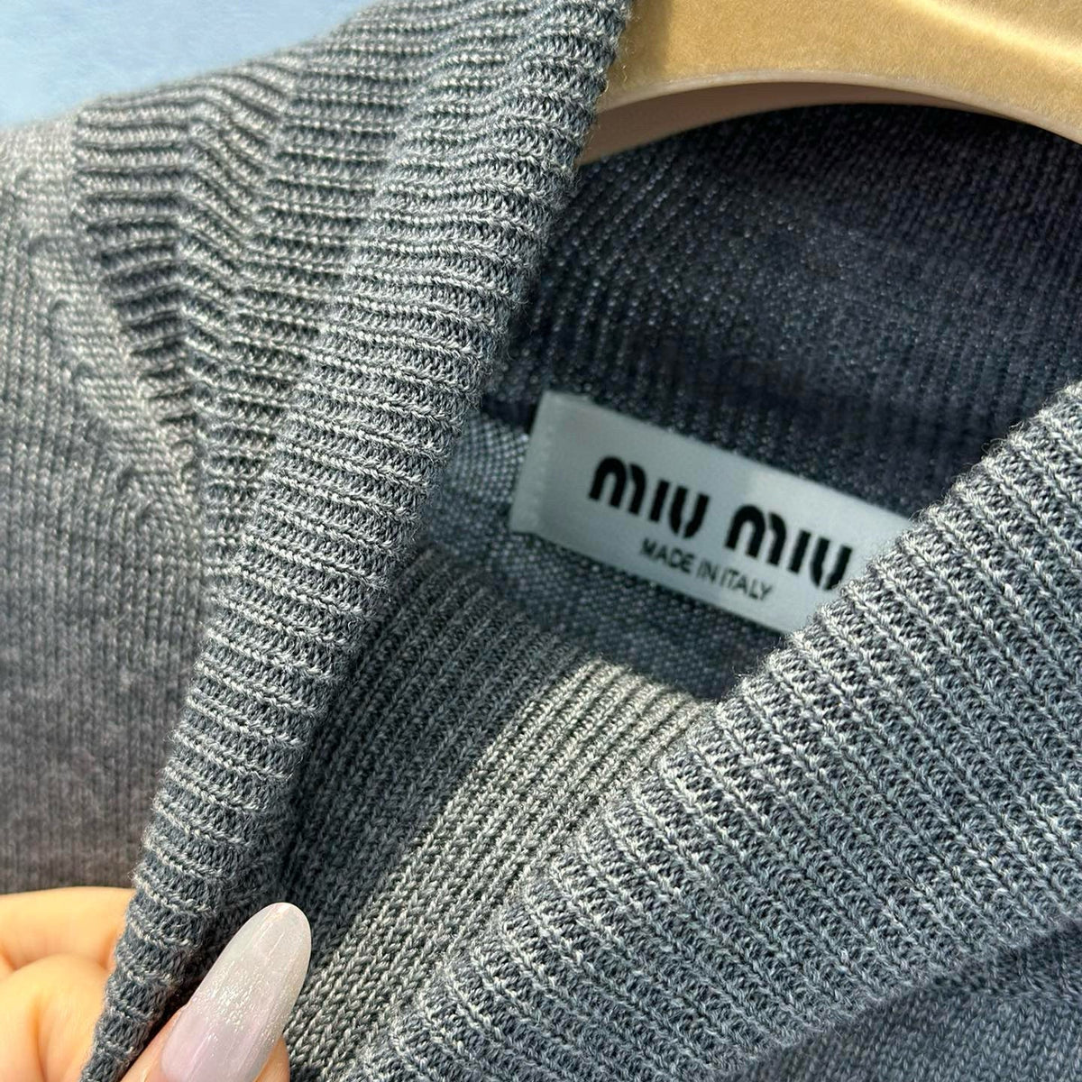 Accessories- Miu M Turtleneck Luxury Designer Fashion Accessory