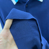 Close-up of Burberry designer clothing craftsmanship