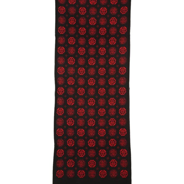 Alexander McQueen Scarves? Alexander Mcqueen Men Scarf With Jacquard Pattern Luxury Designer Silk Scarf