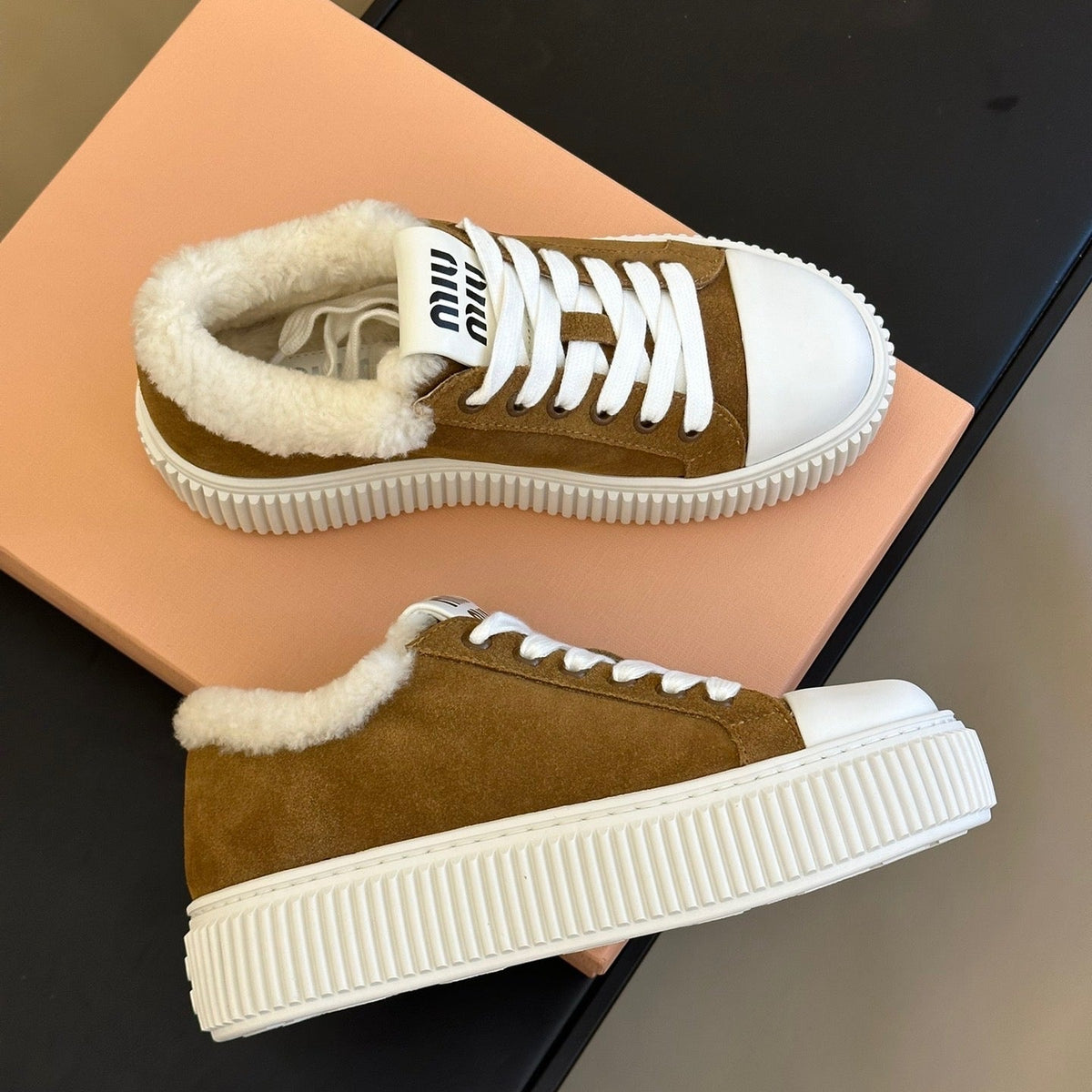 Shoes- Miu M Trainers Premium Designer Casual Shoes