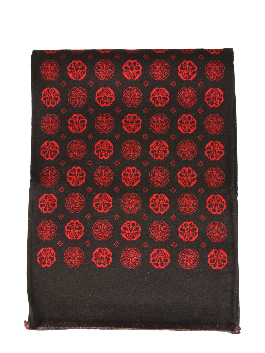Alexander McQueen scarves & wraps side profile designer luxury fashion