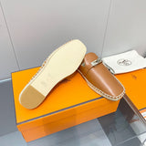Hermes sandals Style 202 - angled studio shot