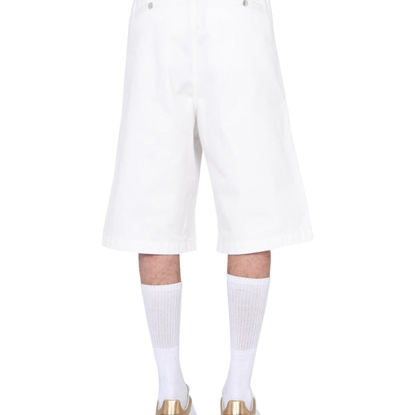 Alexander McQueen Shorts? Alexander Mcqueen Men Japanese Gabardine Shorts Premium Designer Casual Shorts