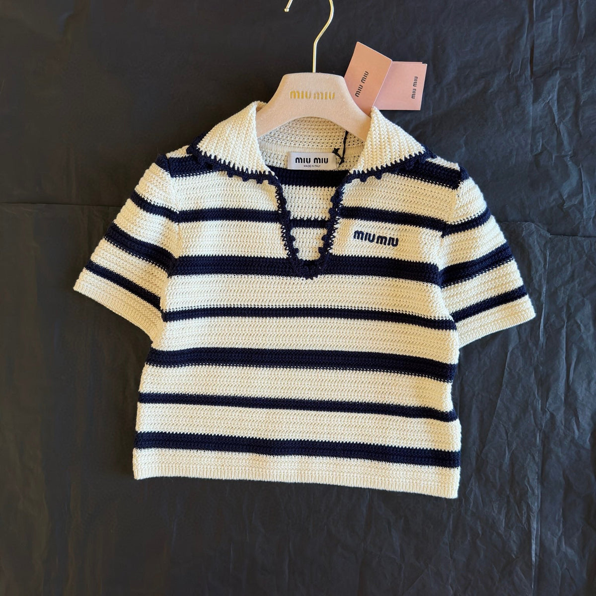 Tops- Miu M Top Premium Designer Casual Top