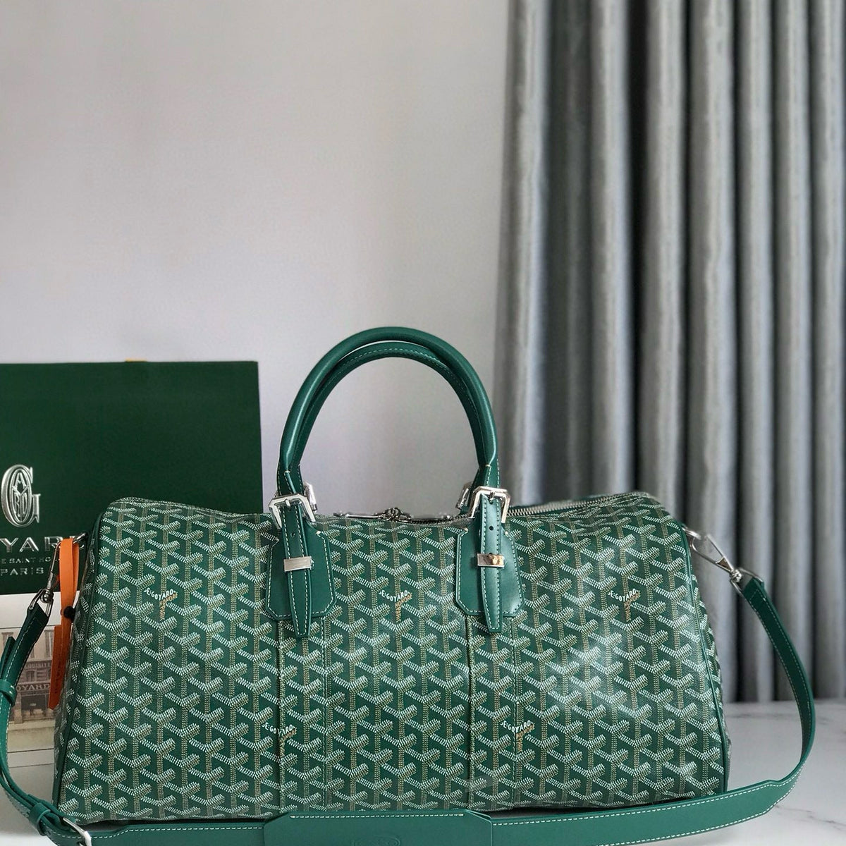 Bags- Goya Boston 45 Bag Luxury Designer Leather Handbag