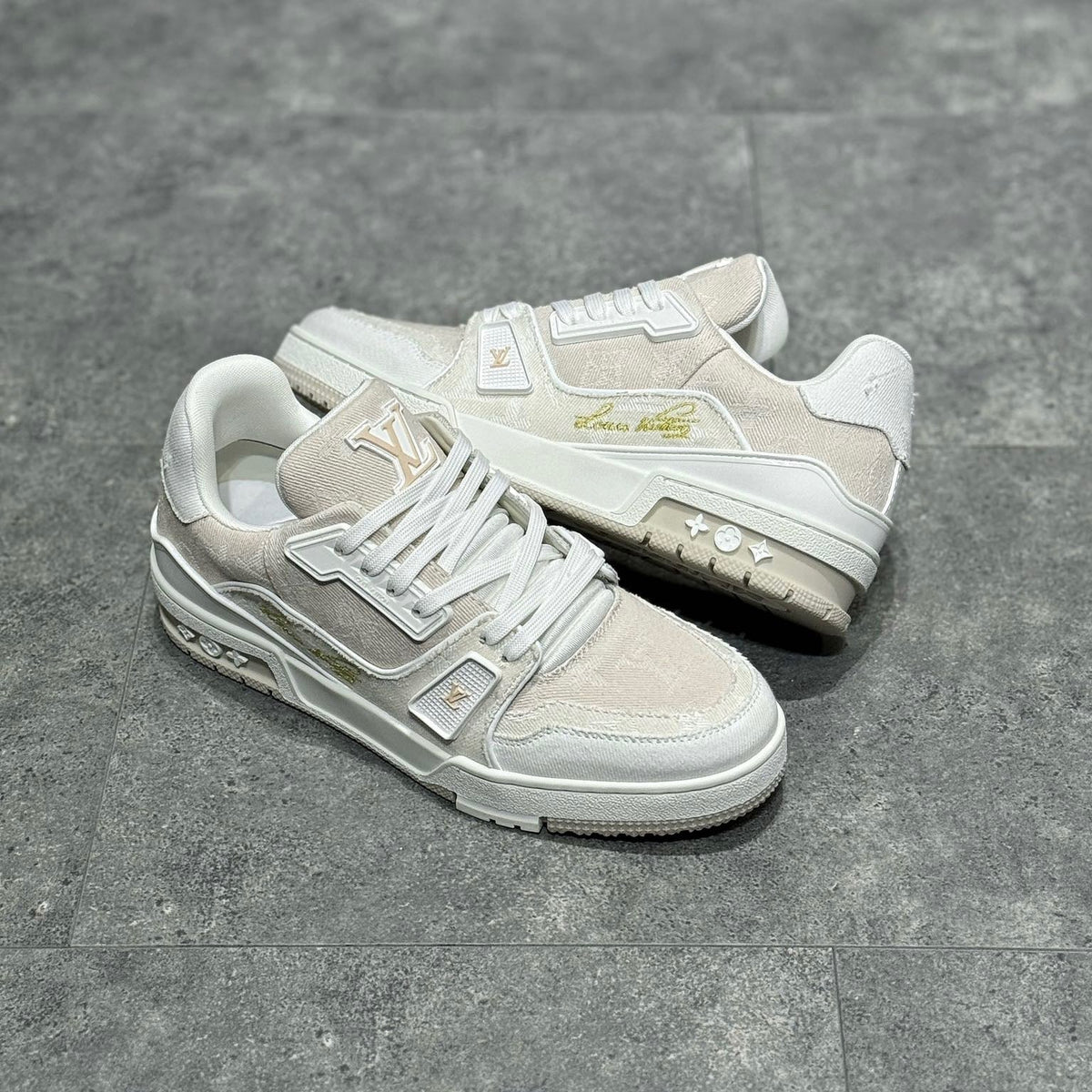 Louis Vuitton Shoes- Louis Vuitton Lou Trainers Premium Designer Casual Shoes